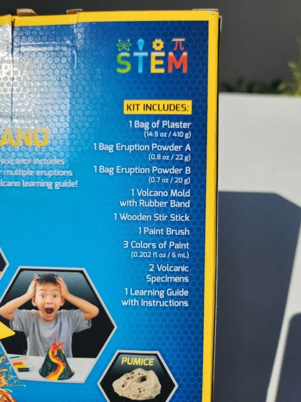 New National Geographic Build your own Volcano Science Kit STEM Toy School Suppl